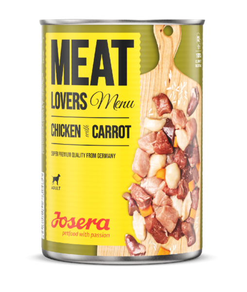 Hunde - Nassfutter JOSERA Meat Lovers Menü Chicken & Carrot