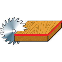 HOLZKRAFT Besäum- und Fertigungsschnitt-Kreissägeblatt KSB-BF 400/60