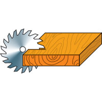 HOLZKRAFT Besäum- und Fertigungsschnitt-Kreissägeblatt KSB-BF 400/96