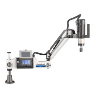 METALLKRAFT Elektrische Gewindeschneidmaschine GS 1100-16 E