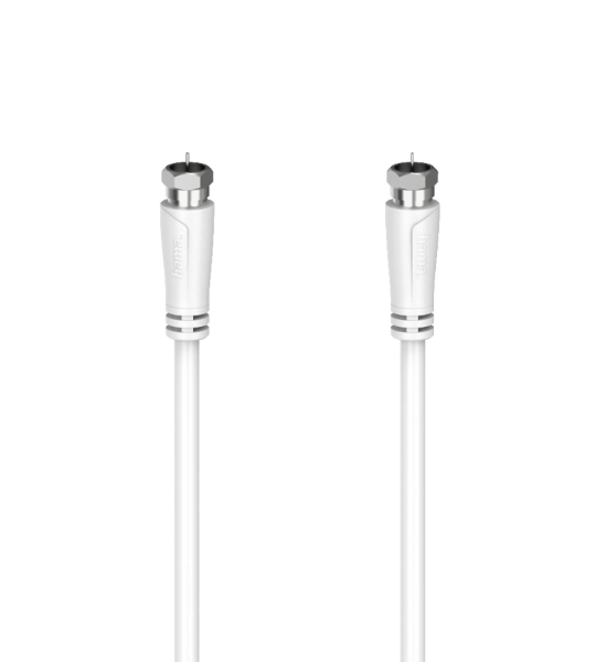 SAT-Anschlusskabel, HAMA, F-Stecker - F-Stecker, 1,5m 75dB