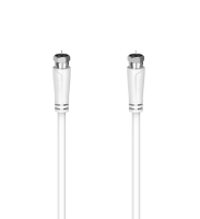 SAT-Anschlusskabel, HAMA, F-Stecker - F-Stecker, 1,5m 75dB