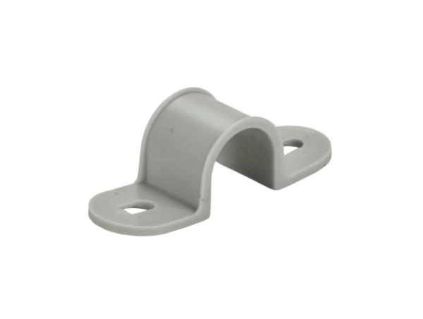 Montageschelle EN16 PVC 10 Stk Hellgrau