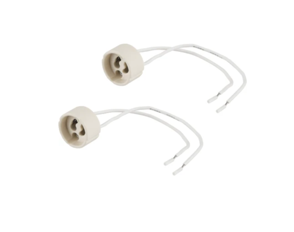 Lampenfassung GZ10/GU10 für Hochvolt-Halogenleuchtmittel