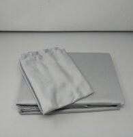 Satty Satin - Bettwäsche, grau, 140 x 200 cm