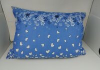 Sleepy Kissen, blau/weiß/ schwarz, 50 x 70 cm