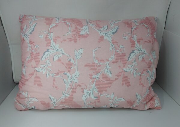 Sleepy Kissen, pink / weiß , 50 x 70 cm