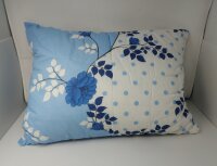 Sleepy Kissen, blau / weiß, 50 x 70 cm