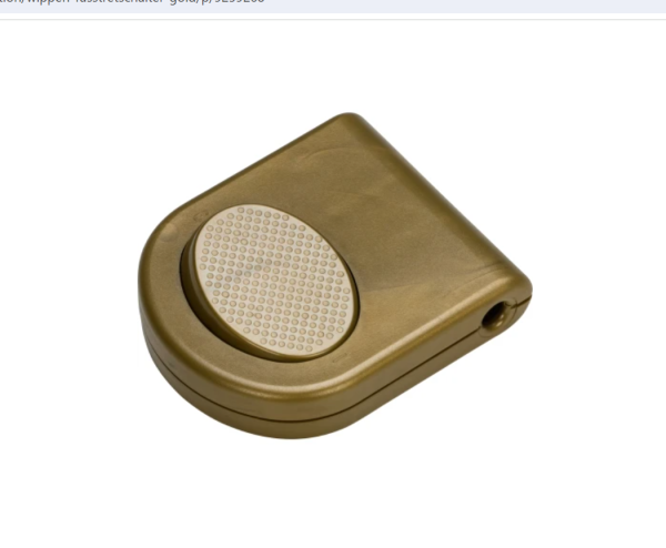 Wippen-Fußtretschalter Gold