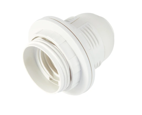 Lampenfassung E27 Weiß