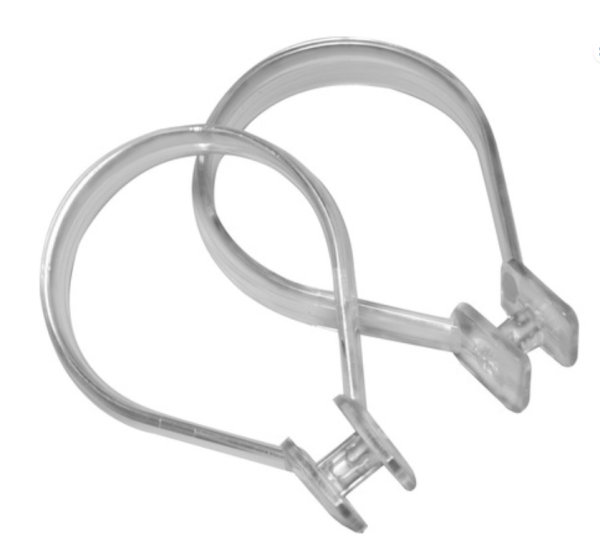 Sealskin Duschvorhangringe 12 Stk. Transparent