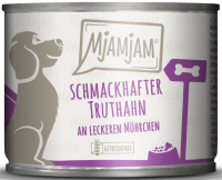 Hunde - Nassfutter MJAMJAM Dog Adult Truthahn & Karotte