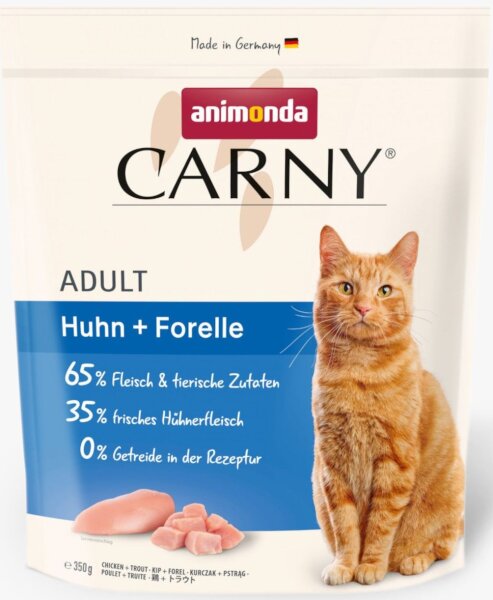 Katzen - Trockenfutter ANIMONDA Carny Cat Huhn + Forelle