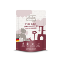 Katzen - Nassfutter MjAMjAM Adult Herzhaftes Wild & Kaninchen an fruchtigen Heidelbeeren