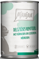 Katzen - Nassfutter MJAMJAM Cat Adult Rentier & Huhn
