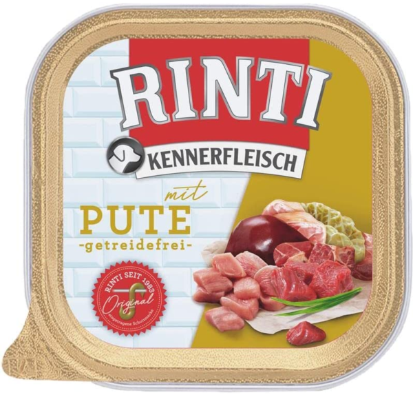 Hunde - Nassfutter RINTI Adult Kennerfleisch mit Pute