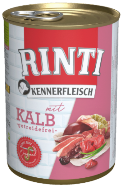 Hunde - Nassfutter RINTI Adult Kennerfleisch mit Kalb