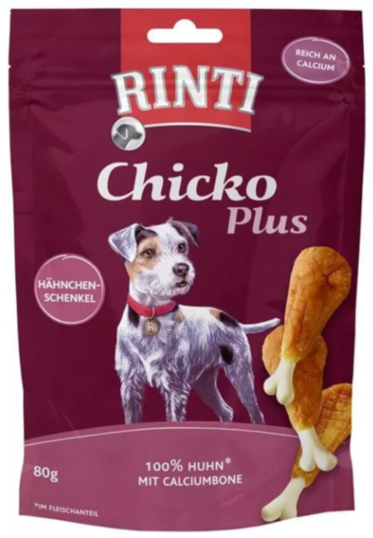Hunde - Snack RINTI Chicko Plus Hähnchen-Schenkel