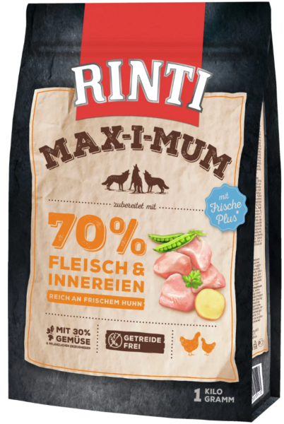 Hunde - Trockenfutter RINTI Adult Max-i-Mum Huhn