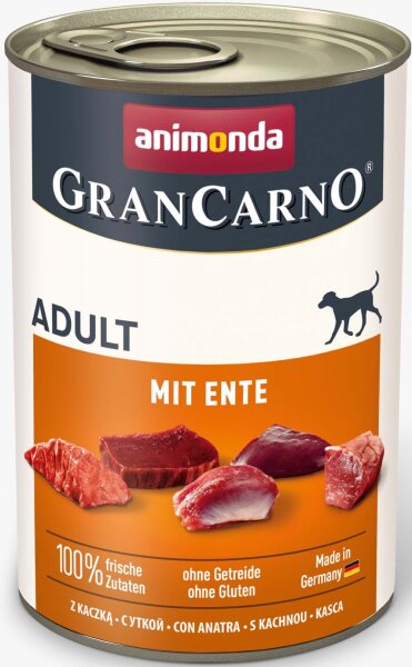 Hunde - Nassfutter ANIMONDA GranCarno Adult Ente