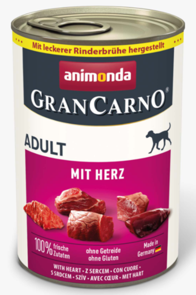 Hunde - Nassfutter ANIMONDA GranCarno Adult Herz