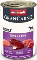Hunde - Nassfutter ANIMONDA GranCarno Adult Rind + Lamm