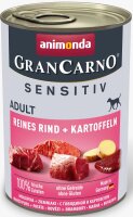 Hunde - Nassfutter ANIMONDA GranCarno Adult Sensitiv Rind...