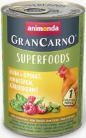 Hunde - Nassfutter ANIMONDA GranCarno Adult Superfoods Huhn