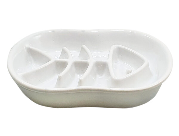 NOBBY Anti Schling-Napf "Fish", 22,5 x 17 x 4 cm, 0,5 l