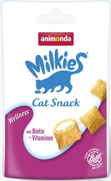 Katzen - Snacks ANIMONDA Milkies Knusperkissen "Wellness"