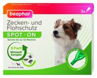 BEAPHAR Zecken- und Flohschutz SPOT-ON für Hunde