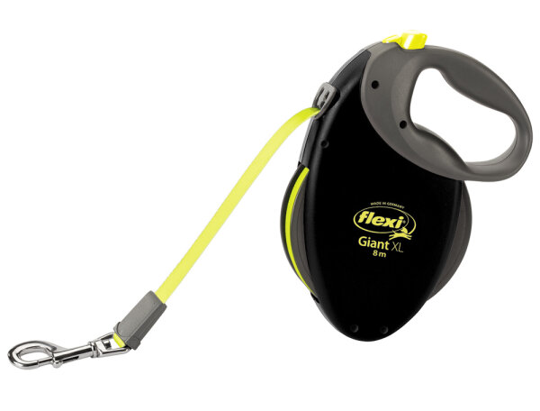 FLEXI Giant, Gurtleine, schwarz/neon