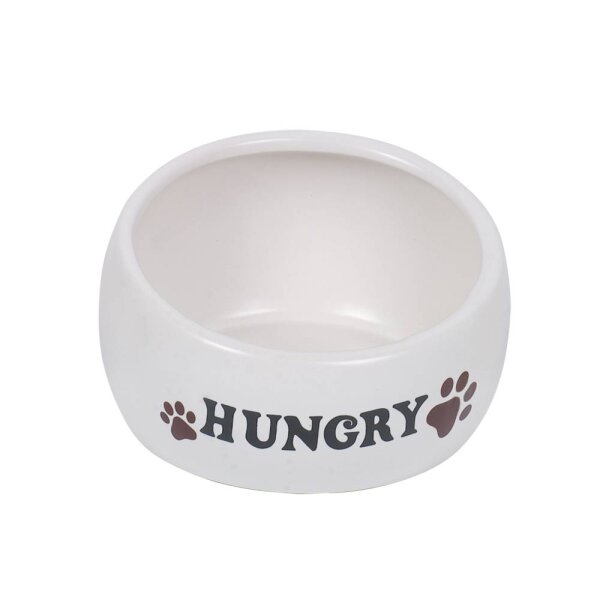 NOBBY Keramik Napf „Hungry", creme