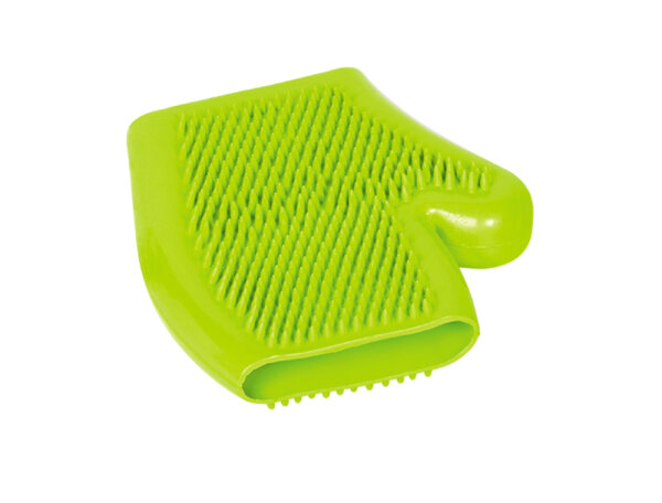 NOBBY Massagehandschuh Vollgummi, grün