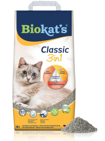 BIOKAT´S Classic 3 in1 Katzenstreu
