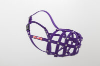 Muzzleking COLORI Biothane-Maulkorb, violett, Rottweiler...
