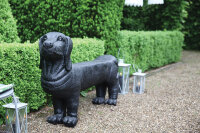 ESSCHERT DESIGN Gartenbank "Dackel", schwarz