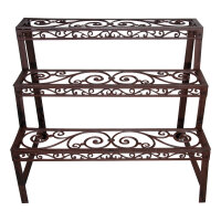 ESSCHERT DESIGN Blumentreppe aus Gusseisen, rechteckig