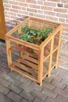 ESSCHERT DESIGN Beetkasten aus Hartholz, schmal