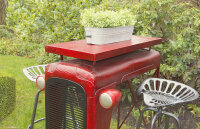 ESSCHERT DESIGN Gartentisch "Traktor", rot