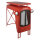 ESSCHERT DESIGN Gartentisch "Traktor", rot