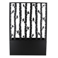 ESSCHERT DESIGN Blumenkasten mit Pflanzengitter im Vogeldesign