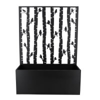 ESSCHERT DESIGN Blumenkasten mit Pflanzengitter im Vogeldesign