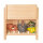ESSCHERT DESIGN Hochbeet mit Aufbewahrungsfach, natur