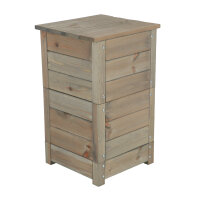 ESSCHERT DESIGN Wurmkomposter aus Kiefernholz, braun