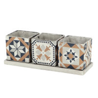 ESSCHERT DESIGN Topfset auf Tray "Portugiesische...