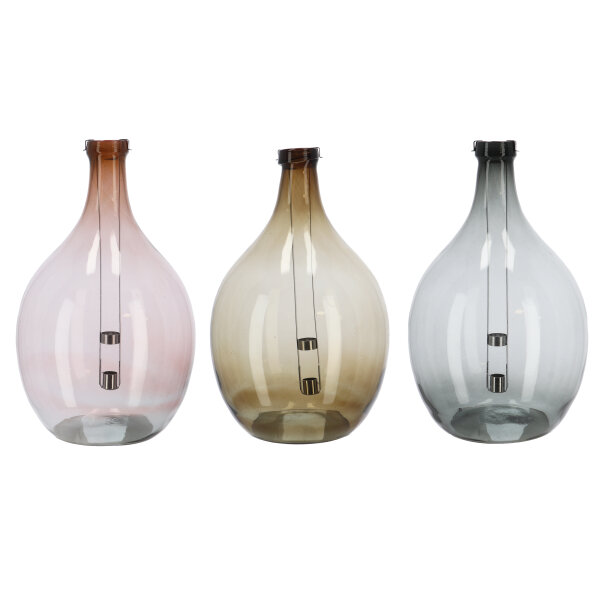 ESSCHERT DESIGN Windlicht aus Glas "Desert Dream", L