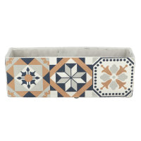 ESSCHERT DESIGN Blumenkasten "Portugisische Kacheln"