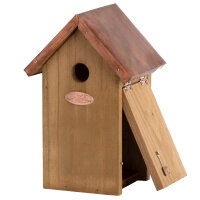 ESSCHERT DESIGN Nistkasten für Blaumeisen mit Kupferdach