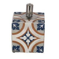 ESSCHERT DESIGN Öllampe "Portugiesische Kacheln"